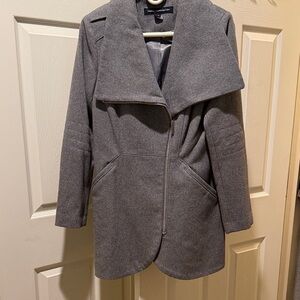 French Connection Gray Trench Coat